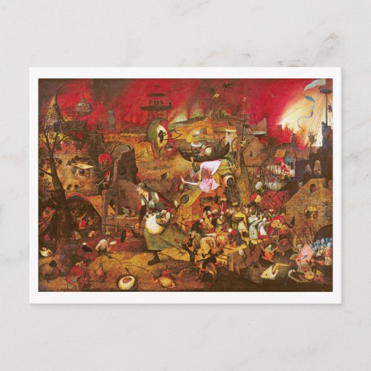 Mad Meg, Pieter Bruegel Briefkaart (Voorkant)