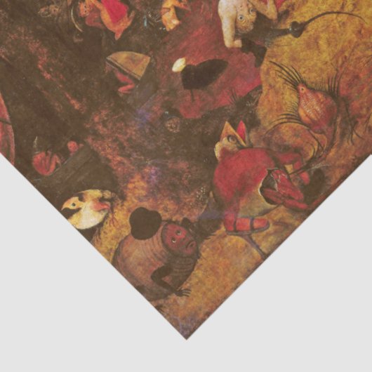 Mad Meg, Pieter Bruegel Tissuepapier (Detail)