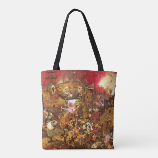 Mad Meg, Pieter Bruegel Tote Bag (Achterkant)