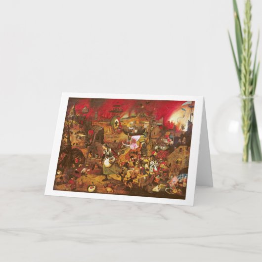 Mad Meg (Tull Gret), Pieter Bruegel Kaart (Voorkant)