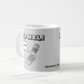 MAD MEL! - Mel Gibson Koffiemok (Voorkant links)