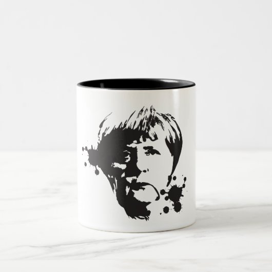 Mad Merkel Tweekleurige Koffiemok (Center)