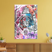 Mad Mix Canvas Afdruk (Insitu (Woonkamer))