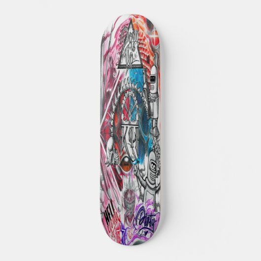 Mad Mix Persoonlijk Skateboard (Voorkant)