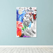 Mad Mix Vol.2 Canvas Afdruk (Insitu (Houten vloer))