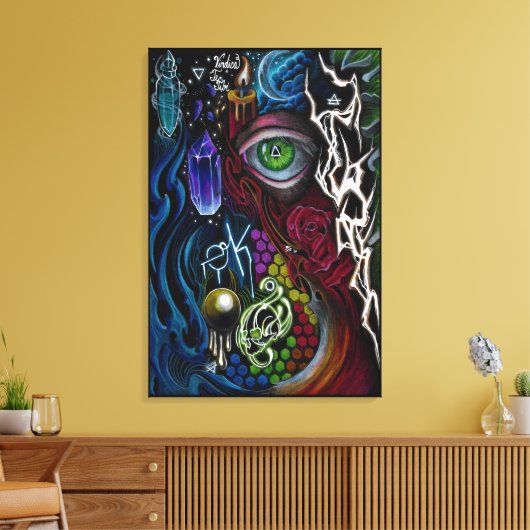 Mad mix VOL.3 Canvas Afdruk (Insitu (Woonkamer))