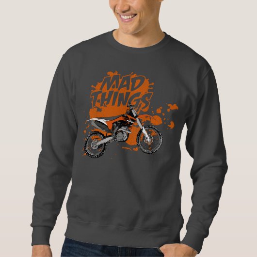 Mad-motorfietsen Trui (Voorkant)