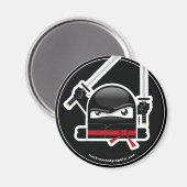 mad ninja skills magnet (Voorkant / Achterkant)