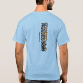 MAD op voorzijde en FRENZIED-geesten op achterzijd T-shirt (Achterkant)