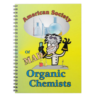 Mad Organic Chemists Notebook Notitieboek