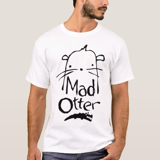 Mad Otter Basic T-shirt (Voorkant)