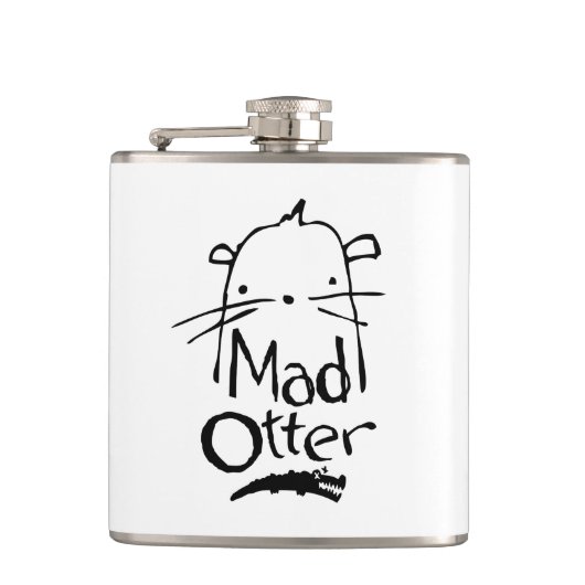 Mad Otter Heupfles (Voorkant)