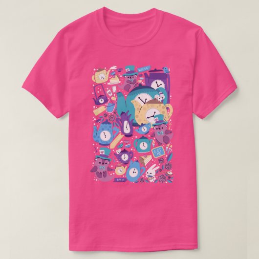 Mad Otter Tea Party T-shirt (Design voorkant)
