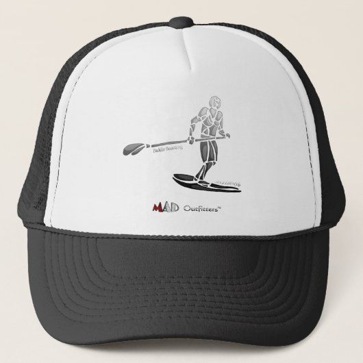 MAD Outfitters Paddle Boarding Guy Design Pet (Voorkant)