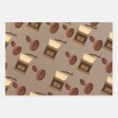 Mad over koffie inpakpapier vel (Voorkant 2)