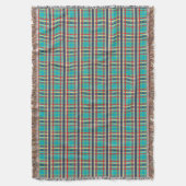 Mad over Pset ~ Camp Blanket Turquoise Deken (Voorkant Verticaal)