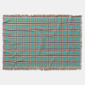 Mad over Pset ~ Camp Blanket Turquoise Deken (Voorkant)