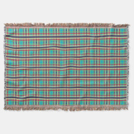 Mad over Pset ~ Camp Blanket Turquoise Deken