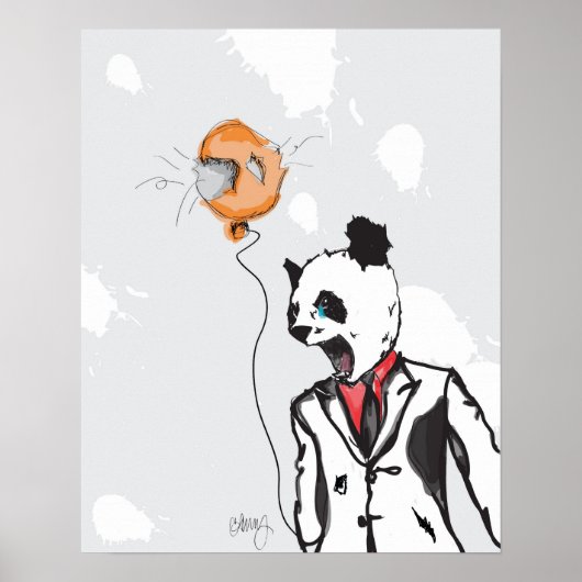 Mad Panda 16 x 20 inch Poster (Voorkant)