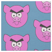 Mad Pig aangepaste kleurenstructuur Stof (Close Up)