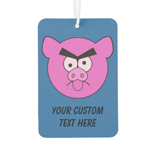 Mad Pig custom car air freshner Luchtverfrisser (Achterkant)