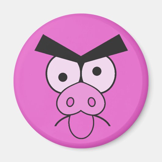 Mad Pig magnet (Voorkant)