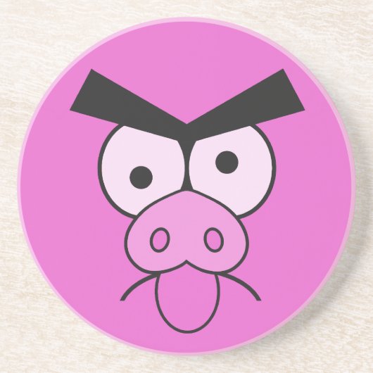 Mad Pig onderzetter (Voorkant)