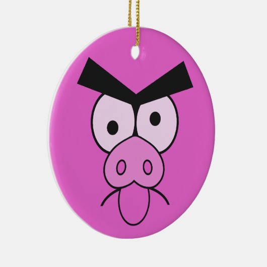 Mad Pig ornament (Rechts)