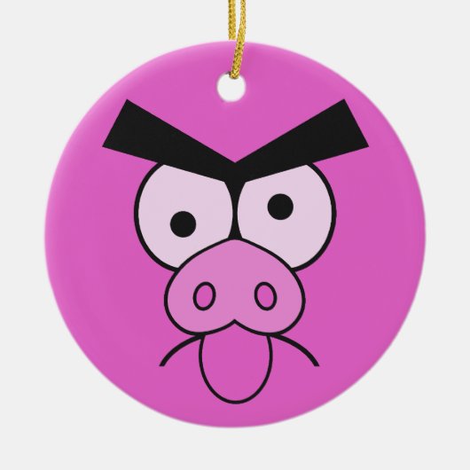 Mad Pig ornament (Voorkant)