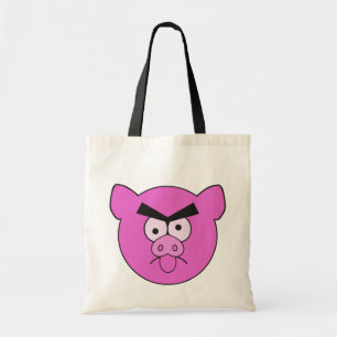 Mad Pig-tassen - kies stijl en kleur Tote Bag