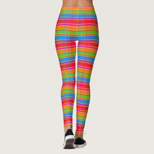 Mad Plaid JM9IBCQ Leggings (Achterkant)