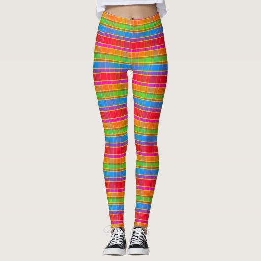Mad Plaid JM9IBCQ Leggings (Voorkant)