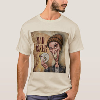 MAD Poker 90's Grunge Pazzo Mannen T-Shirt