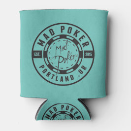 MAD Poker Bullet Logo Koozie