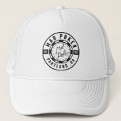 MAD Poker Bullet Logo-Pet Trucker Pet (Voorkant)