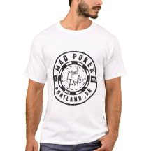 MAD Poker Bullet Logo T-shirt