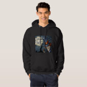 MAD Poker Halloween Pazzo Trui Hoodie (Voorkant volledig)