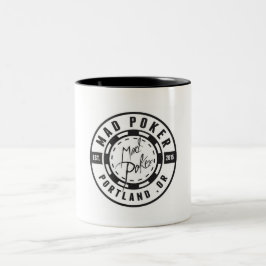 MAD Poker Logo Koffie Mok