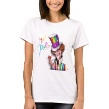 MAD Poker Pride Pazzo T-shirt voor dames