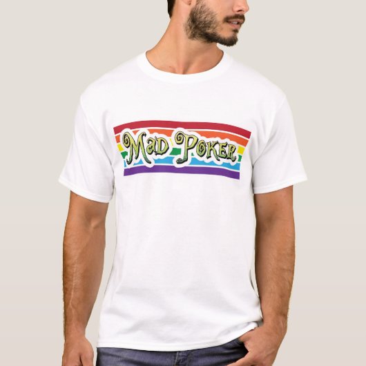 MAD Poker Rainbow Shirt (Voorkant)