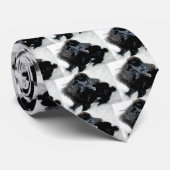 Mad Poodle Stropdas (Opgerold)