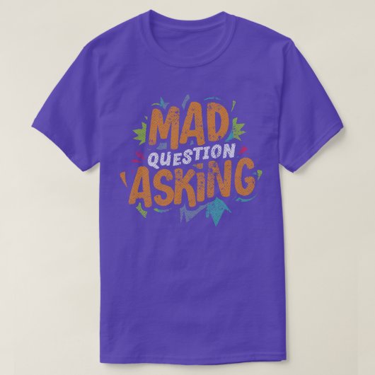 Mad Question vraagt  Biggie-teksten T-shirt (Design voorkant)
