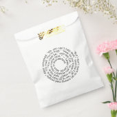 Mad quote partij gunstzakken bedankzakje (Gezegeld)