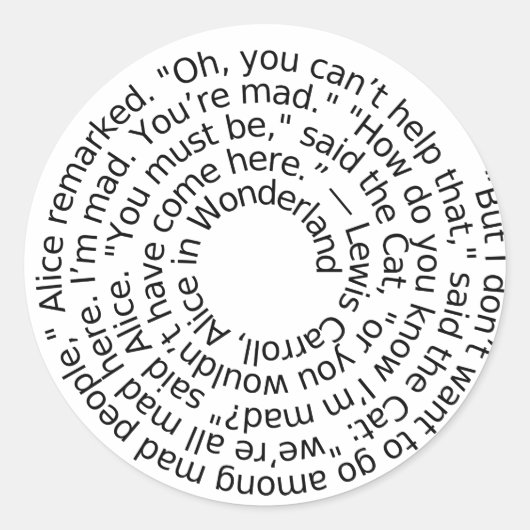 Mad quote stickers (Voorkant)