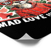 Mad Retro Love For My Mama Camo Deer Hunting Valen Poster (Hoek)