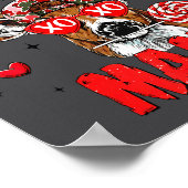 Mad Retro Love For My Mama Deer Hunting Happy Vale Poster (Hoek)