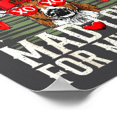 Mad Retro Love For My Mama Deer Hunting Happy Vale Poster (Hoek)