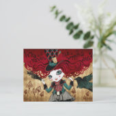 Mad Riddle Briefkaart (Staand voorkant)