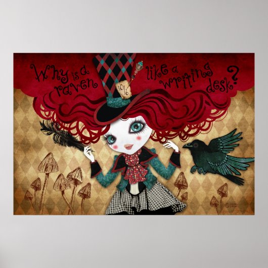Mad Riddle Print (Voorkant)