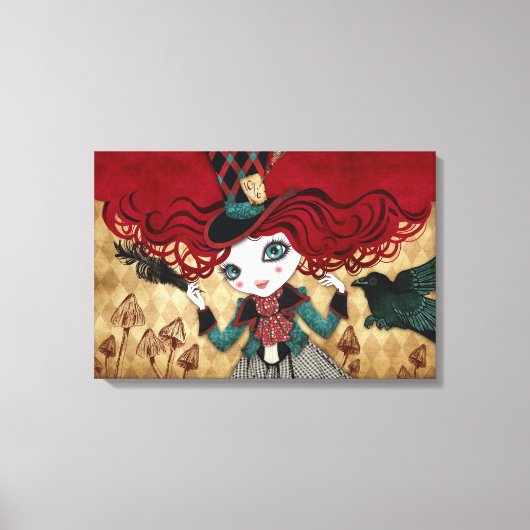 Mad Riddle Wrapped Canvas (Voorkant)